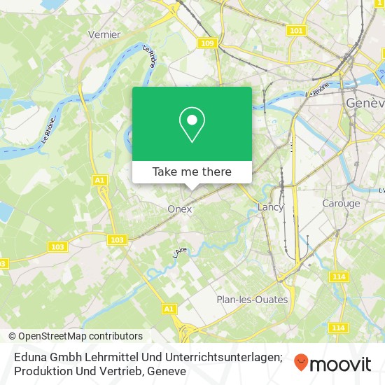 Eduna Gmbh Lehrmittel Und Unterrichtsunterlagen; Produktion Und Vertrieb map