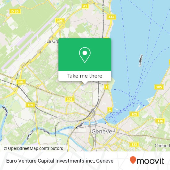 Euro Venture Capital Investments-inc. map
