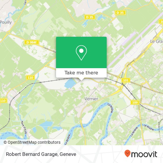 Robert Bernard Garage map