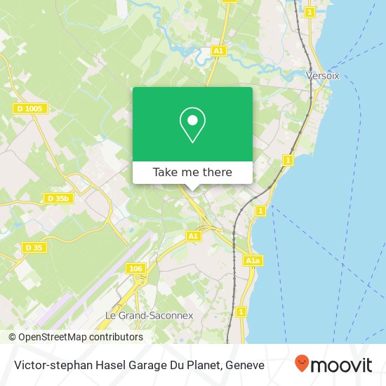 Victor-stephan Hasel Garage Du Planet Karte