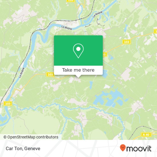 Car Ton map
