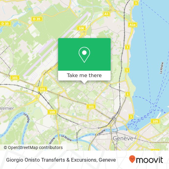 Giorgio Onisto Transferts & Excursions map