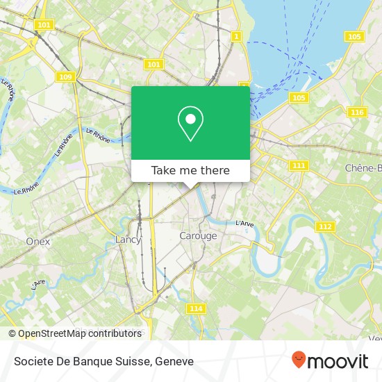 Societe De Banque Suisse map