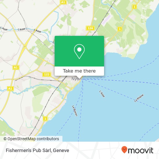 Fishermen's Pub Sàrl map
