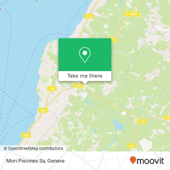 Mori Piscines Sa map