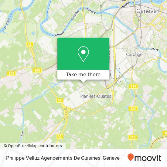 Philippe Velluz Agencements De Cuisines map