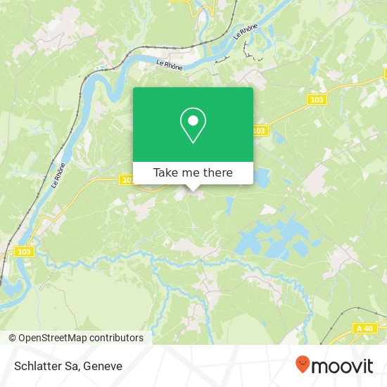 Schlatter Sa map