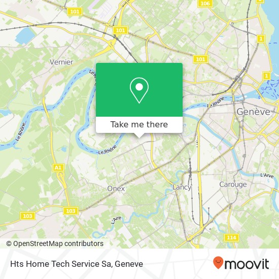 Hts Home Tech Service Sa map