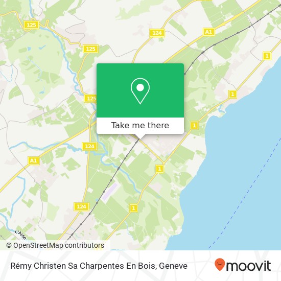 Rémy Christen Sa Charpentes En Bois map