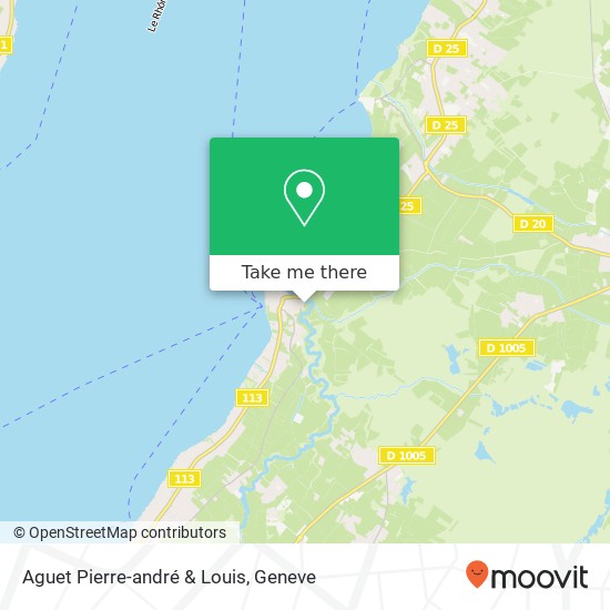 Aguet Pierre-andré & Louis map