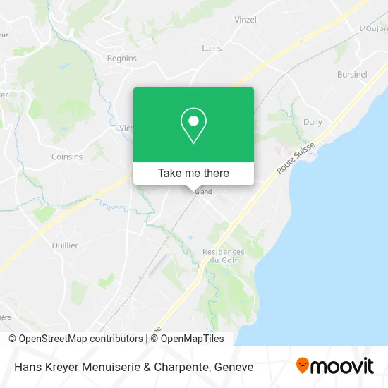 Hans Kreyer Menuiserie & Charpente map