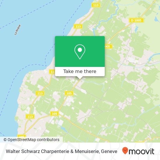 Walter Schwarz Charpenterie & Menuiserie map