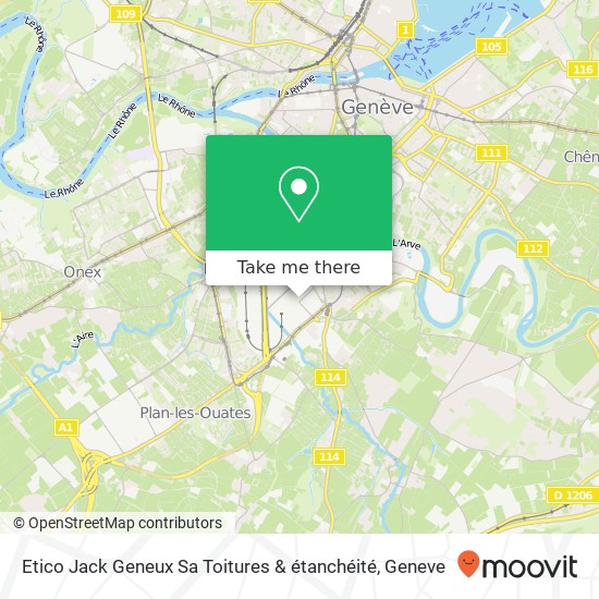 Etico Jack Geneux Sa Toitures & étanchéité map