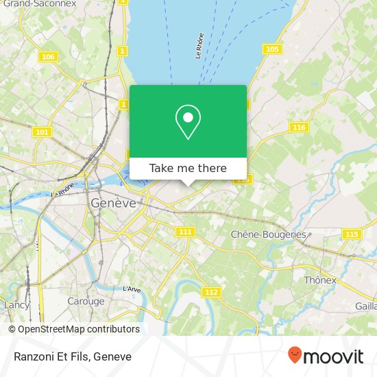 Ranzoni Et Fils map