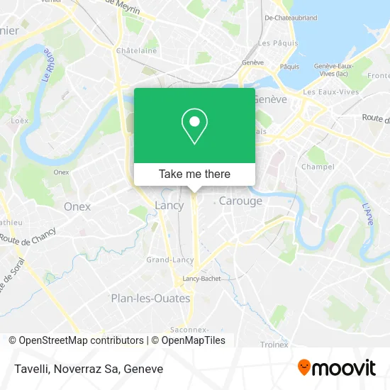 Tavelli, Noverraz Sa map