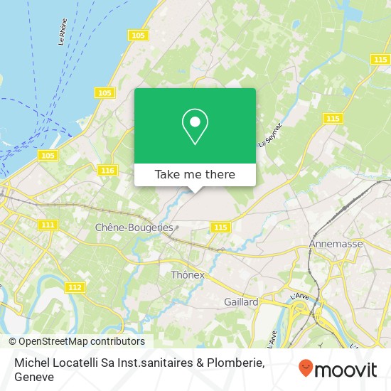 Michel Locatelli Sa Inst.sanitaires & Plomberie map