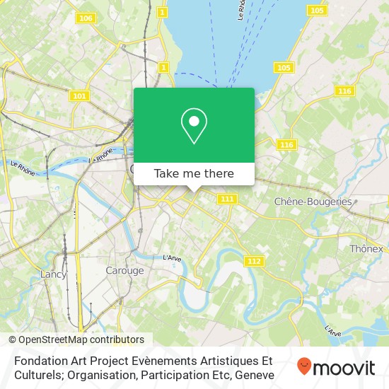 Fondation Art Project Evènements Artistiques Et Culturels; Organisation, Participation Etc Karte