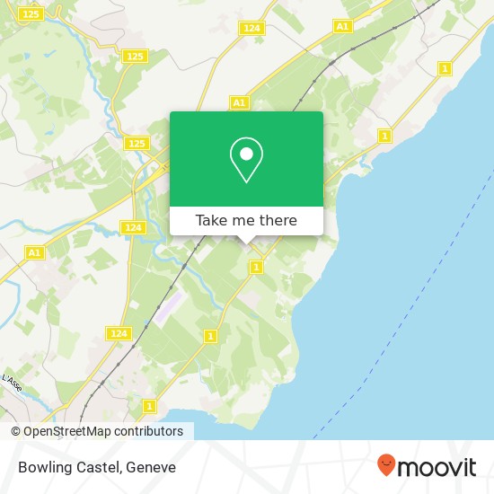 Bowling Castel map