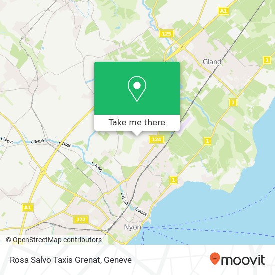 Rosa Salvo Taxis Grenat map