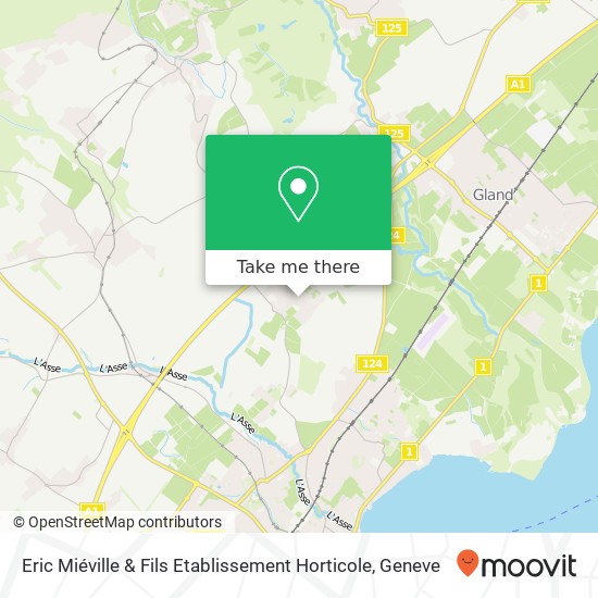 Eric Miéville & Fils Etablissement Horticole Karte
