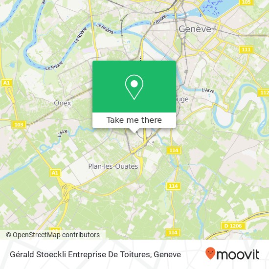 Gérald Stoeckli Entreprise De Toitures map