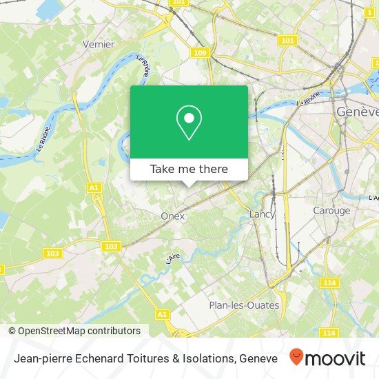 Jean-pierre Echenard Toitures & Isolations Karte