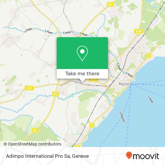 Adimpo International Pro Sa map