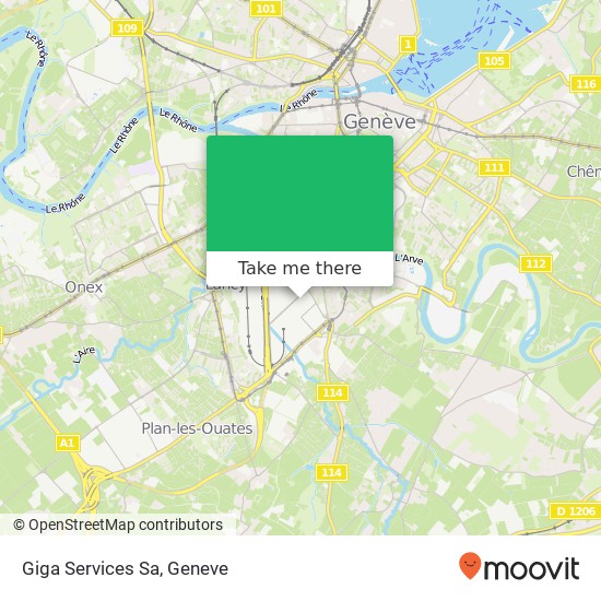 Giga Services Sa map