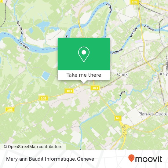 Mary-ann Baudit Informatique map