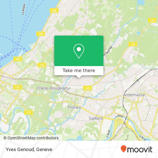 Yves Genoud map
