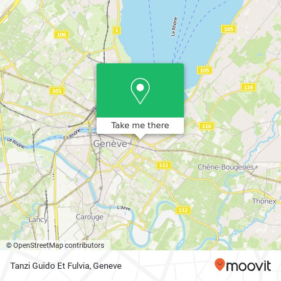 Tanzi Guido Et Fulvia map