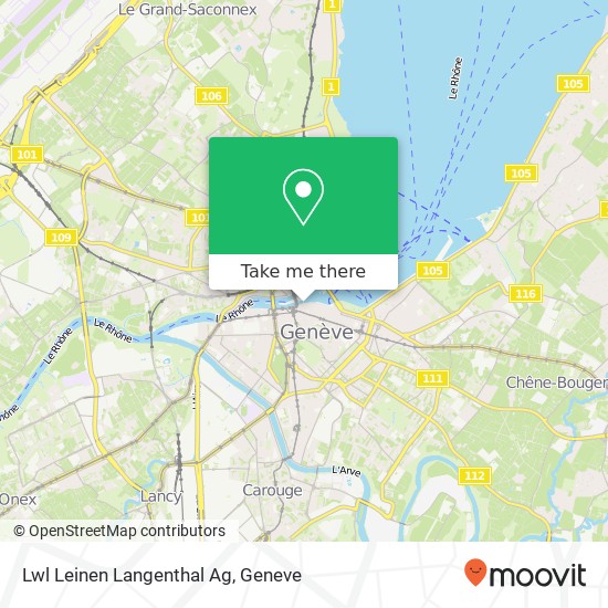 Lwl Leinen Langenthal Ag map