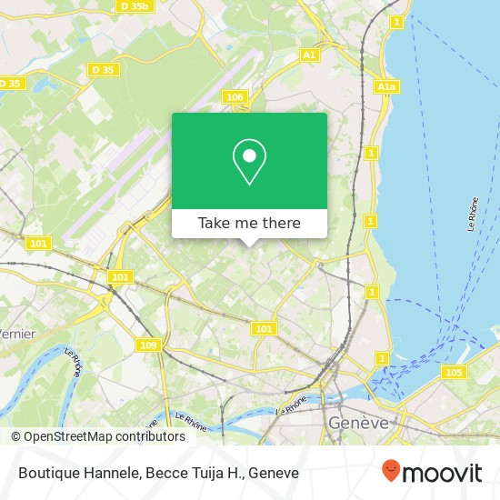 Boutique Hannele, Becce Tuija H. map