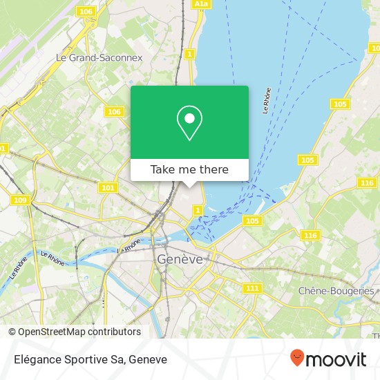Elégance Sportive Sa map