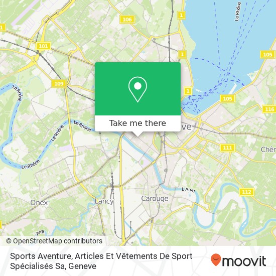 Sports Aventure, Articles Et Vêtements De Sport Spécialisés Sa map