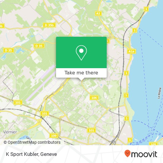 K Sport Kubler map