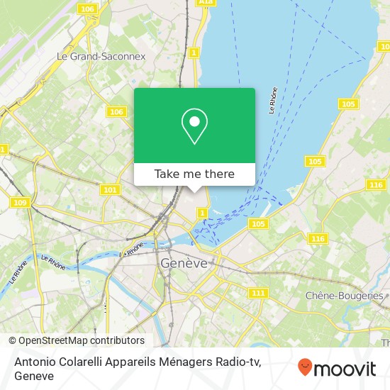 Antonio Colarelli Appareils Ménagers Radio-tv map