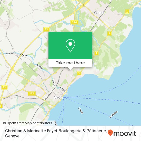 Christian & Marinette Fayet Boulangerie & Pâtisserie map