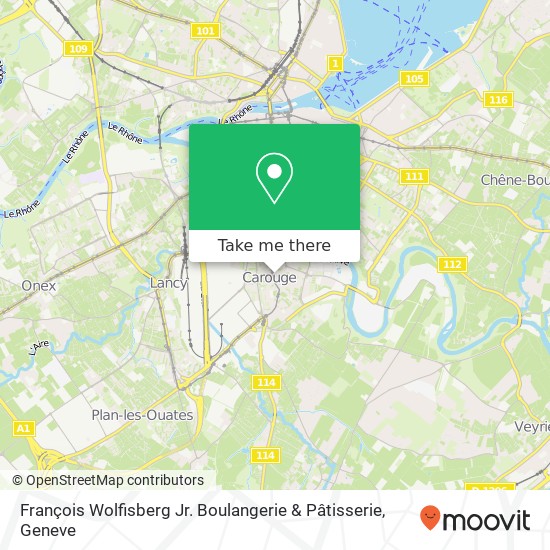 François Wolfisberg Jr. Boulangerie & Pâtisserie map