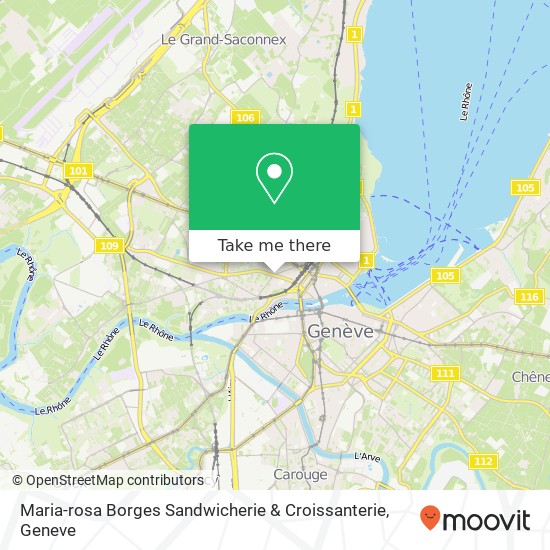 Maria-rosa Borges Sandwicherie & Croissanterie Karte