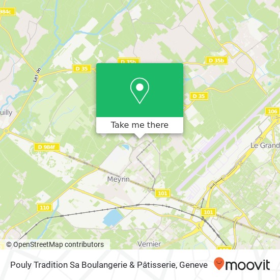 Pouly Tradition Sa Boulangerie & Pâtisserie map