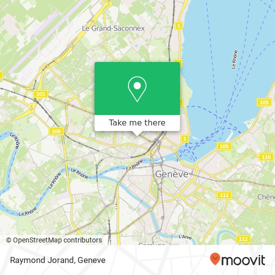 Raymond Jorand map