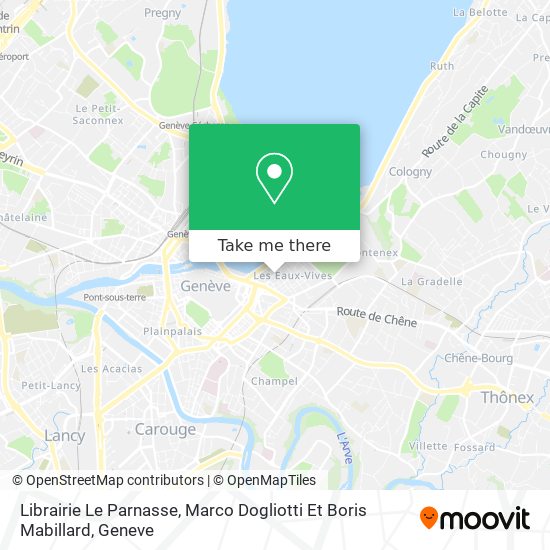 Librairie Le Parnasse, Marco Dogliotti Et Boris Mabillard map