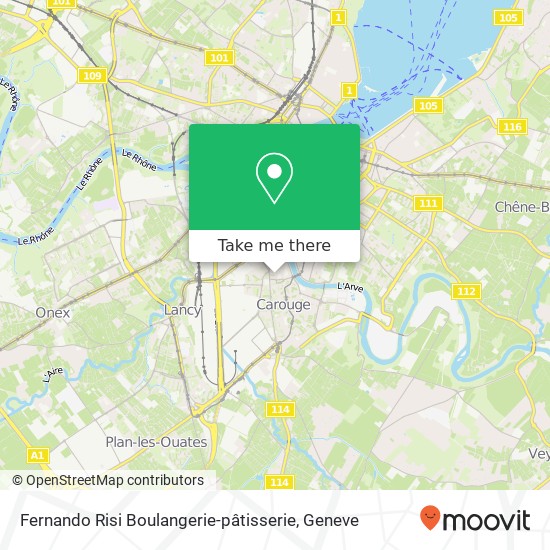 Fernando Risi Boulangerie-pâtisserie map