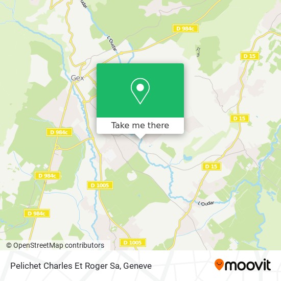 Pelichet Charles Et Roger Sa map