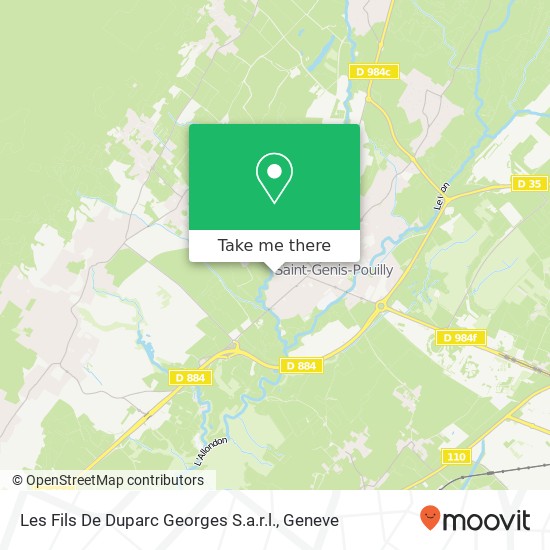 Les Fils De Duparc Georges S.a.r.l. map