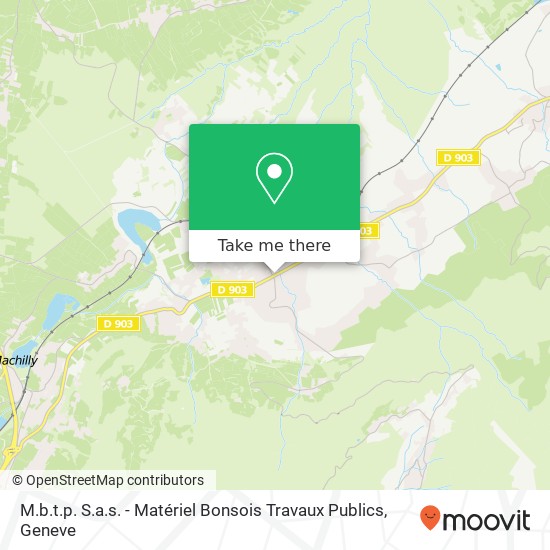 M.b.t.p. S.a.s. - Matériel Bonsois Travaux Publics map