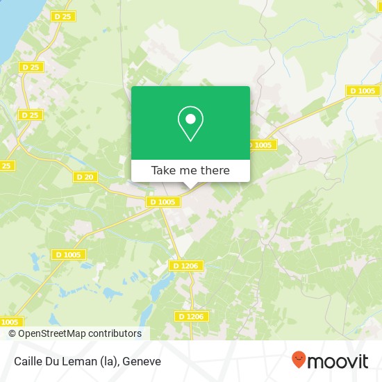 Caille Du Leman (la) Karte