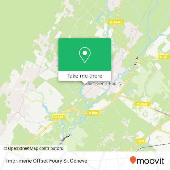 Imprimerie Offset Foury Si map