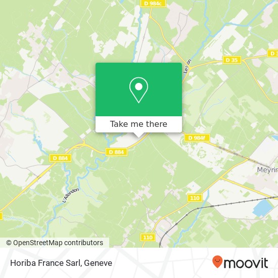 Horiba France Sarl map
